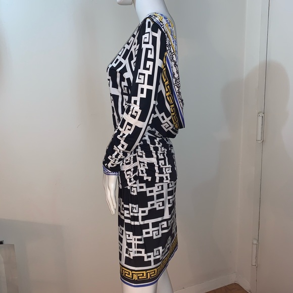 Geometric sheath dress - Picture 7 of 8